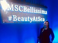 Msc Bellissima - krst ladje - Southampton