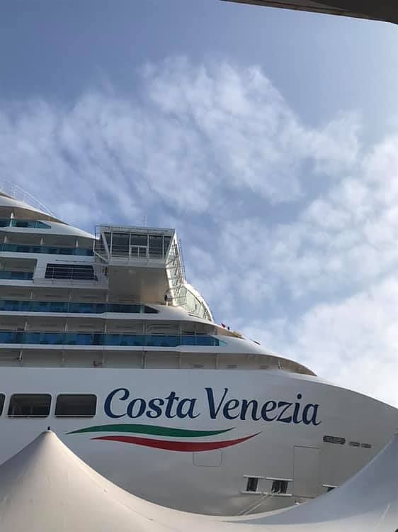 Costa Venezia - innagural - krst ladje